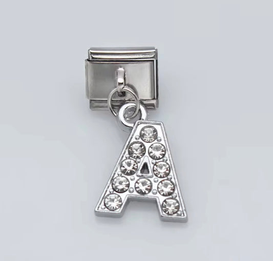 Blinged Letters *SILVER*