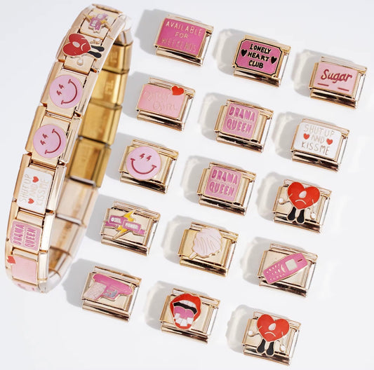 Romantic Pink Charms *GOLD*