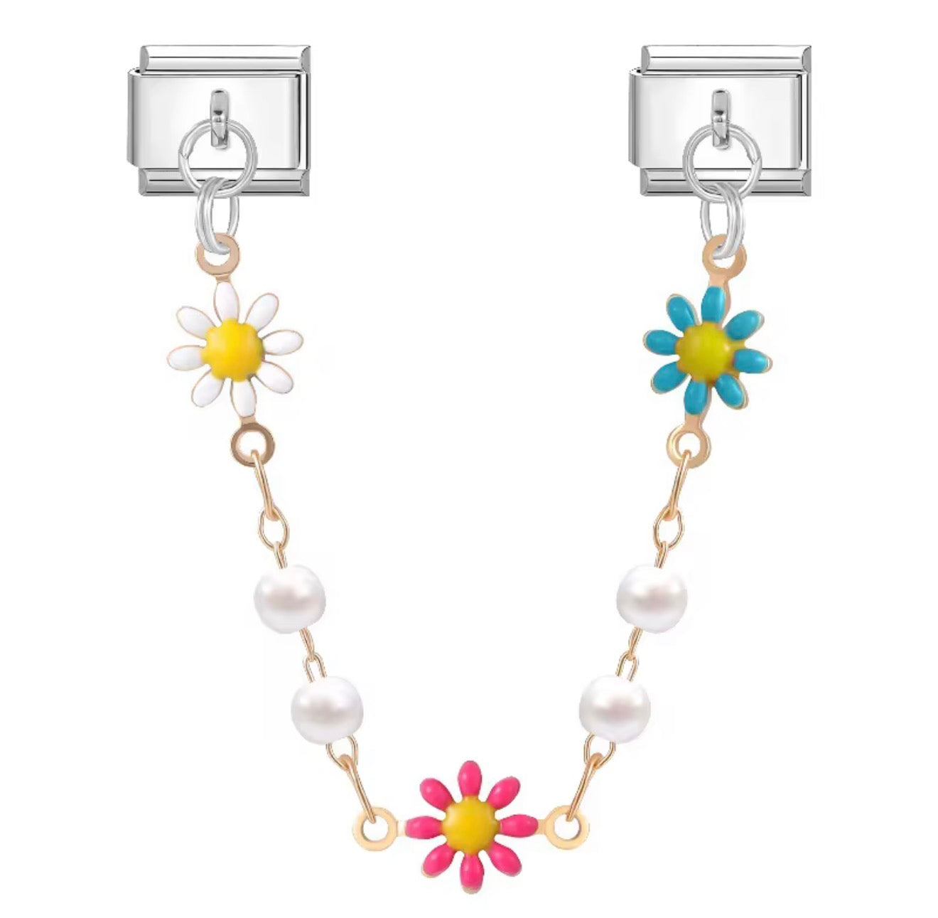 Double Linked Charms *SILVER & GOLD*