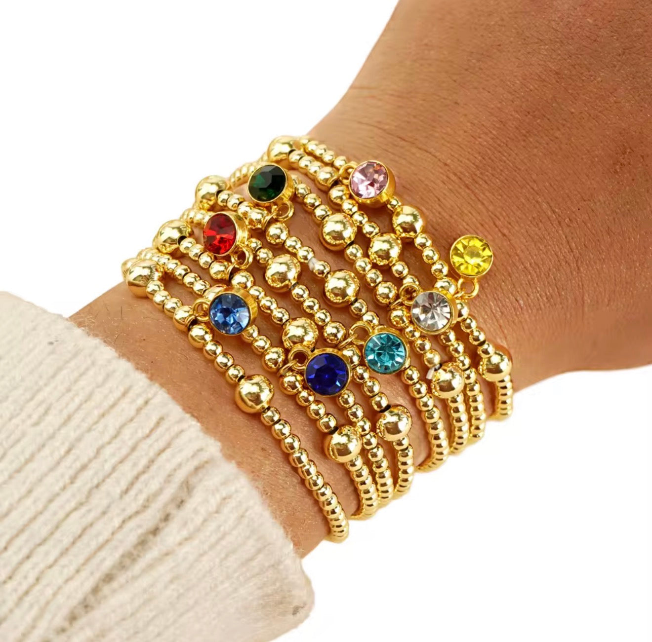 Random Beaded Bracelet
