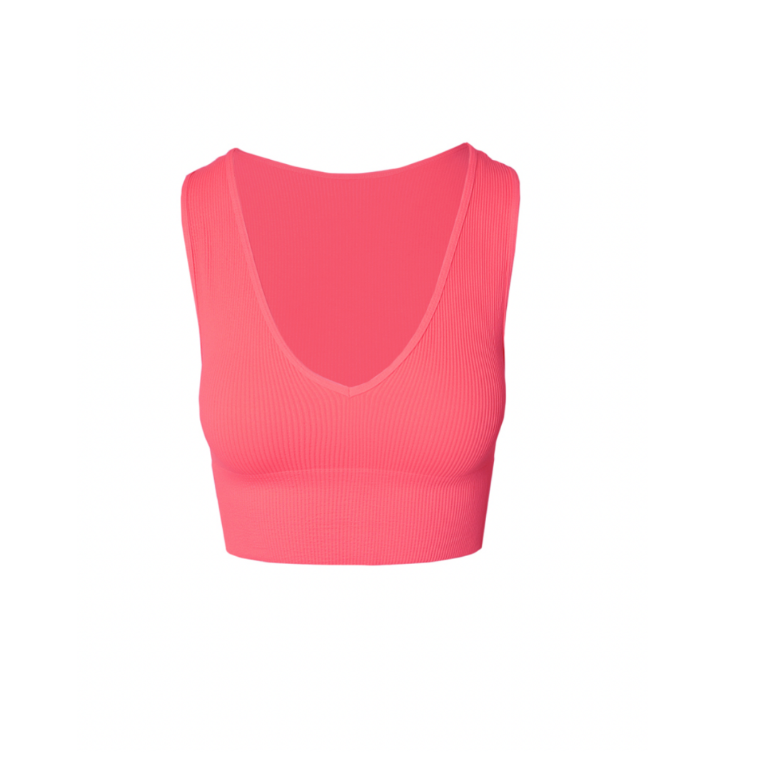 Plunged V Neck