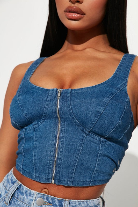 Denim Queen : Corset