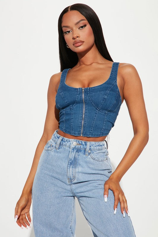 Denim Queen : Corset