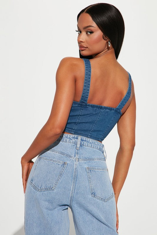 Denim Queen : Corset