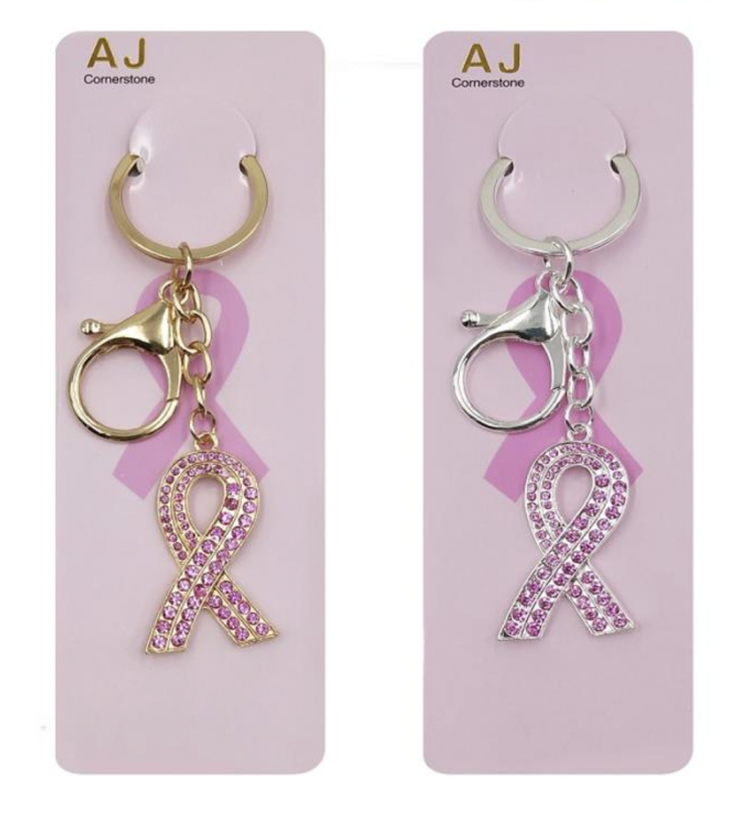 BCA Rhinestone Keychain